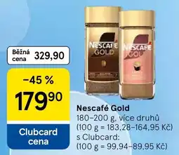 Tesco Nescafe Gold nabídka