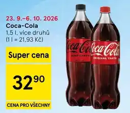 Tesco Coca-Cola nabídka