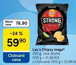 Tesco Lay's Chipsy mega* nabídka