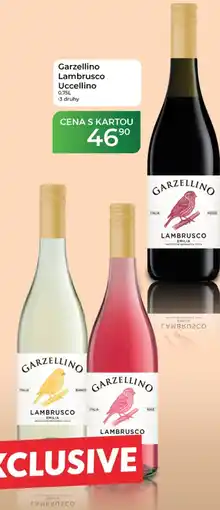 Tamda Foods Garzellino Lambrusco Uccellino nabídka