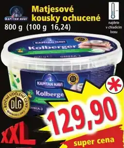 Norma Kapitan Navi matjesové kousky ochucené nabídka