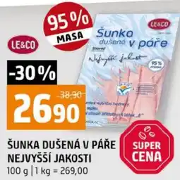 Terno Le&Co šunka dušená v páře nabídka