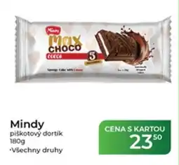 Tamda Foods Mindy piškotový dortík nabídka