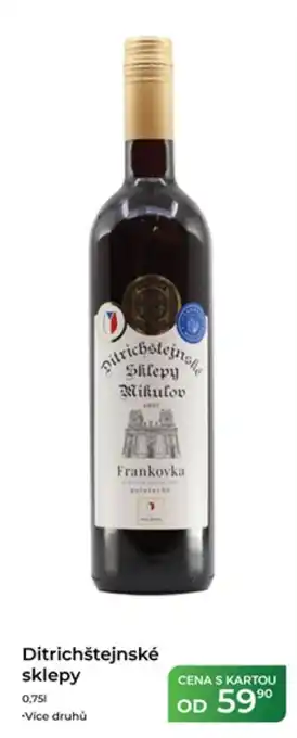 Ditrichštejnské sklepy Frankovka