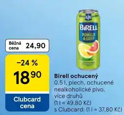 Tesco Birell ochucený nabídka