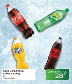 Tamda Foods Coca Cola, Fanta, Spirte a Kinley nabídka
