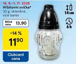 Tesco Hřbitovní svíčka nabídka