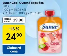 Tesco Sunar Cool Ovocná kapsička nabídka