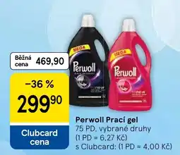 Tesco Perwoll prací gel nabídka