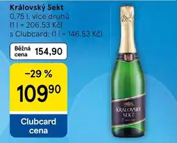 Tesco Královský Sekt nabídka