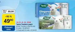 Tesco Tento Toaletní papír nabídka