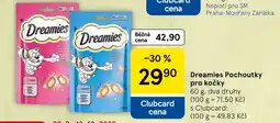 Tesco Dreamies Pochoutky pro kočky nabídka