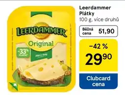 Tesco Leerdammer Plátky nabídka