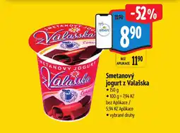 Albert Valašská smetanový jogurt nabídka