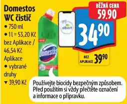 Albert Domestos WC čistič nabídka