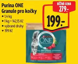 Albert Purina ONE Granule pro kočky nabídka