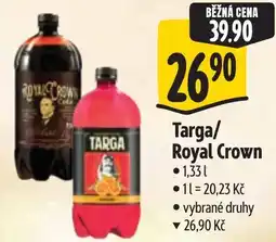 Albert Targa/ Royal Crown nabídka