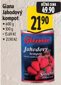 Albert Giana jahodový kompot nabídka