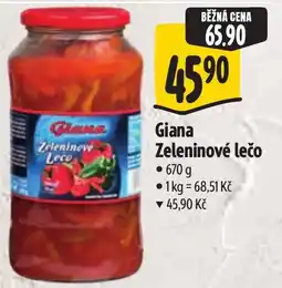 Albert Giana Zeleninové lečo nabídka