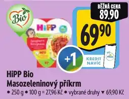 Albert HiPP Bio Masozeleninový příkrm nabídka