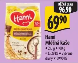 Albert Hami mléčná kaše nabídka