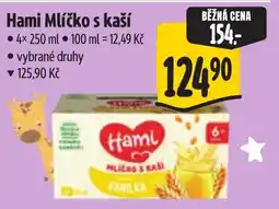 Albert Hami mléko s kaší nabídka