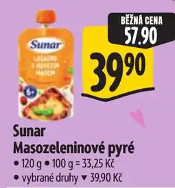 Albert Sunar Masozeleninové pyré nabídka
