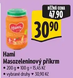 Albert Hami Masozeleninový příkrm nabídka