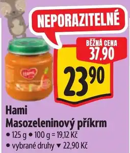 Albert Hami Masozeleninový příkrm nabídka