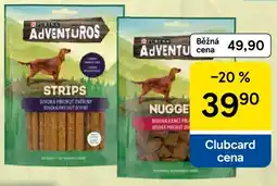 Tesco Purina Adventuros strips nabídka
