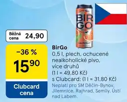 Tesco BirGo nabídka