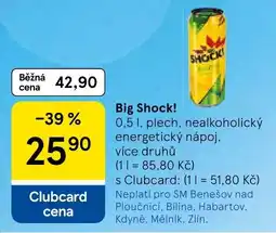 Tesco Big Shock! nabídka