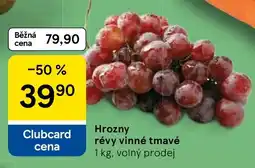 Tesco Hrozny révy vinné tmavé nabídka