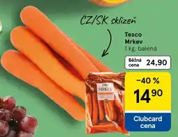 Tesco Tesco Mrkev nabídka
