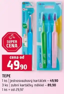 Terno Tepe jednosvazkový kartáček nabídka