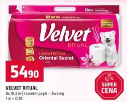 Terno Velvet ritual nabídka