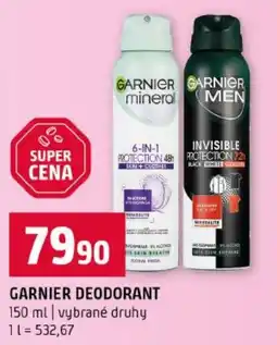 Terno Garnier deodorant nabídka