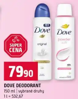 Terno Dove deodorant nabídka