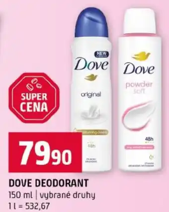 Terno Dove deodorant nabídka