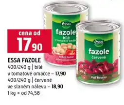 Terno Essa fazole bílé v tomatové omáčce nabídka