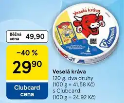 Tesco Veselá kráva nabídka