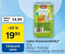 Tesco Liptov hravé korbáčiky nabídka