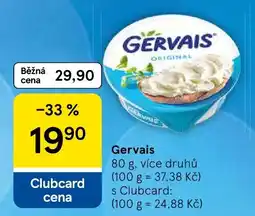 Tesco Gervais nabídka