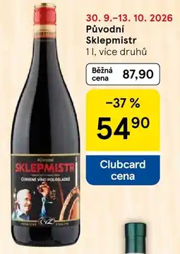 Tesco SklepMistr nabídka