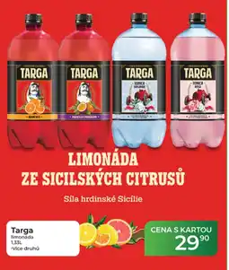 Tamda Foods Targa limonáda nabídka