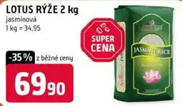 Trefa Lotus rýže nabídka
