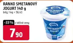 Trefa Ranho smetanový jogurt nabídka
