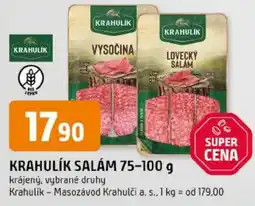 Trefa Krahlík salám nabídka