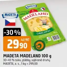 Trefa Madeta madeland nabídka