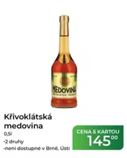 Tamda Foods Křivoklátská medovina nabídka